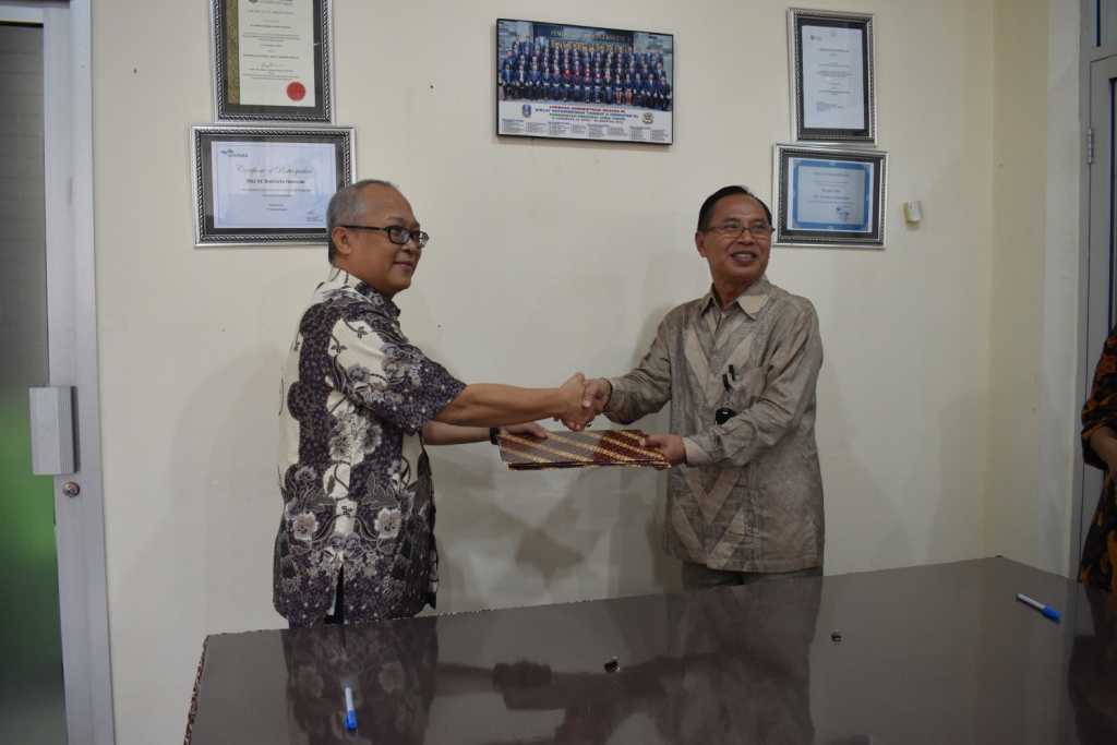 PENANDATANGANAN MOU ANTARA RSJSH DENGAN UNIVERSITAS GUNADARMA